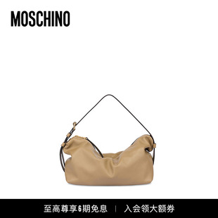 Tie Me手提包羊皮革Hobo包 莫斯奇诺 Moschino