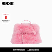 Me毛绒装 Moschino 饰小手提包 女士Moschino Tie 莫斯奇诺 26早春