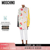 Patchwork真丝斜纹衬衫 莫斯奇诺 特享倒计时 Moschino