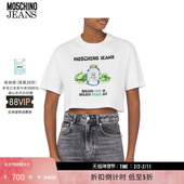 女士泽西风印花短袖 T恤 JEANS 25早春 特享倒计时 M05CH1N0