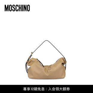 Tie 莫斯奇诺 Moschino Me手提包羊皮革Hobo包 新年礼物