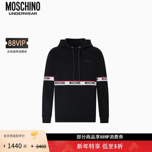 男士 underwear Moschino 字母徽标连帽卫衣 礼物会员6折起