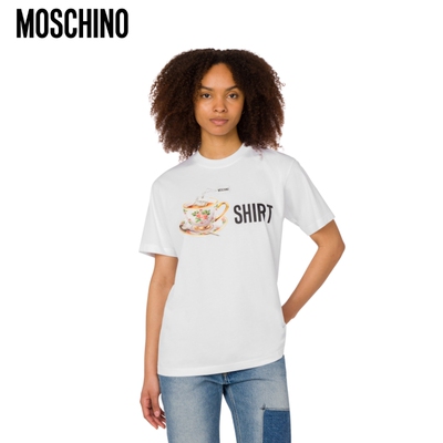 Moschino/莫斯奇诺  女士印花棉质T恤