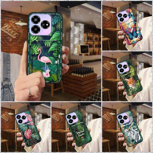 适用中兴V60 Design/Axon 60 Lite手机壳插卡情侣搞怪新款涂鸦