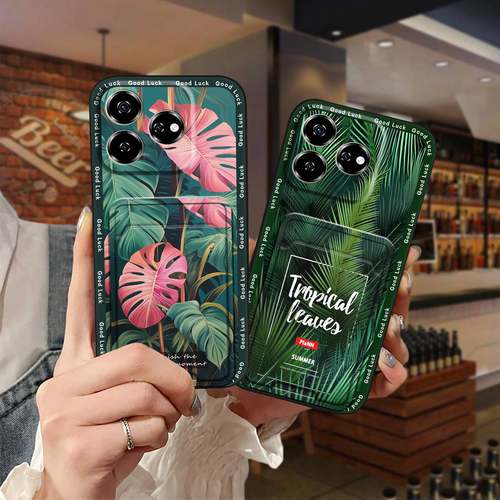 适用中兴V60 4G/Axon60 4G手机壳潮流趣味放照片身份证简约零钱