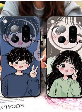 适用infinix Zero40 4G/5G手机壳动漫卡通情侣趣味CP全包边软壳