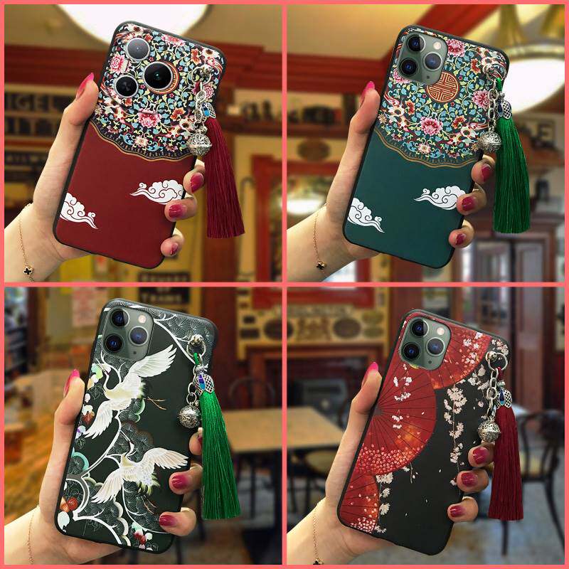 适用华为荣耀Power手机壳男女款情侣新款铃铛奢华硅胶复古简约