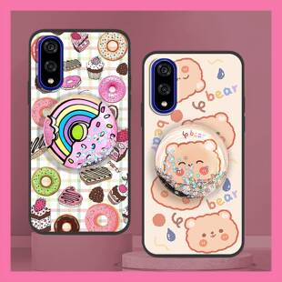 适用京瓷Basio Active3手机壳简约旋转散热男女款趣味个性防尘