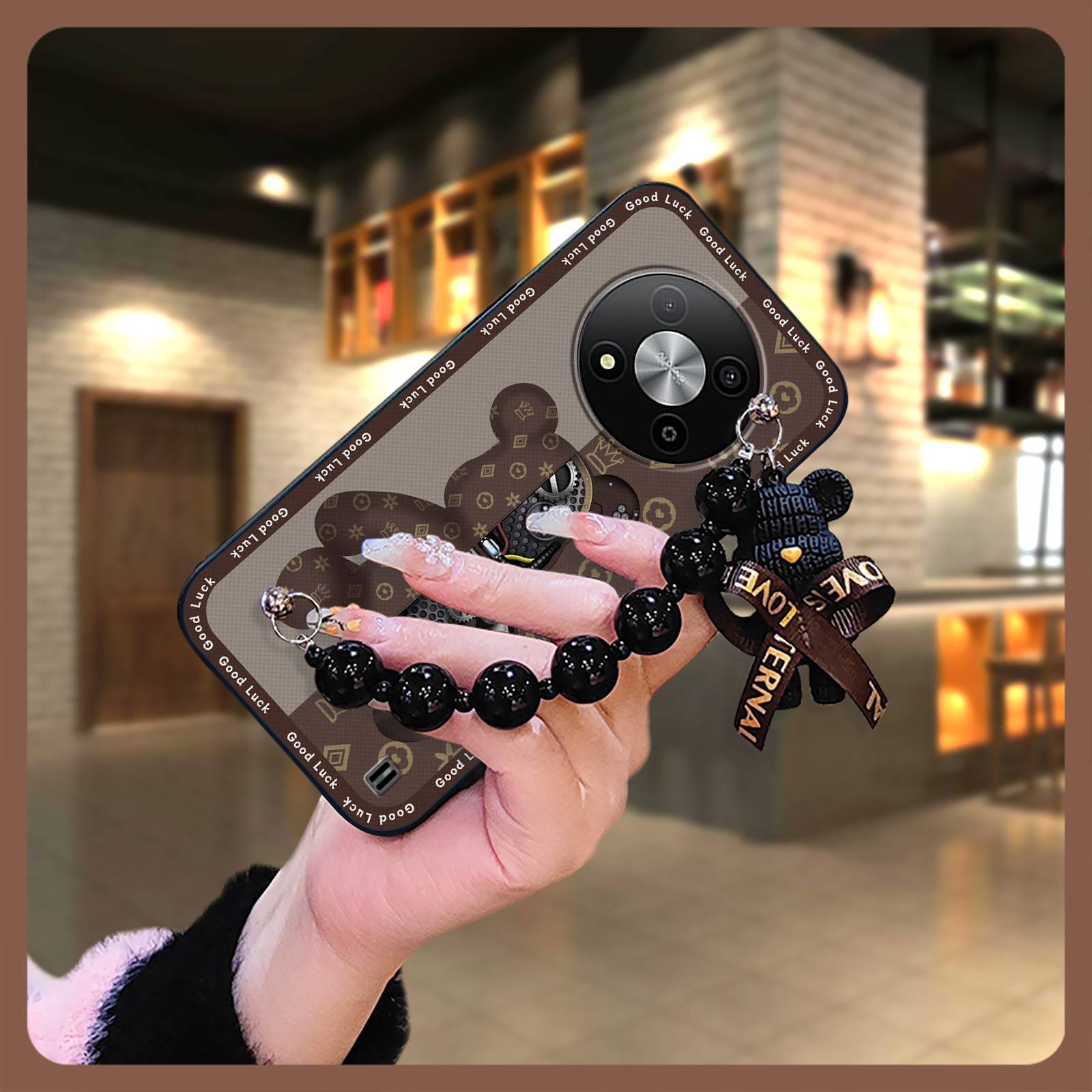 适用中兴Blade A73 5G手机壳创意青春液态硅胶防尘卡通新款趣味