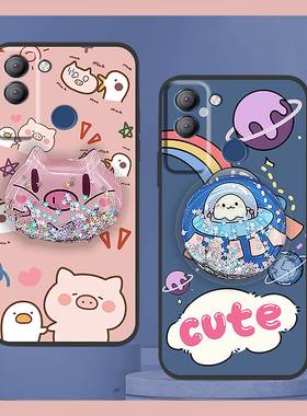 适用Tecno POP5 LTE/传音BD4手机壳新款软壳个性流沙青春硅胶