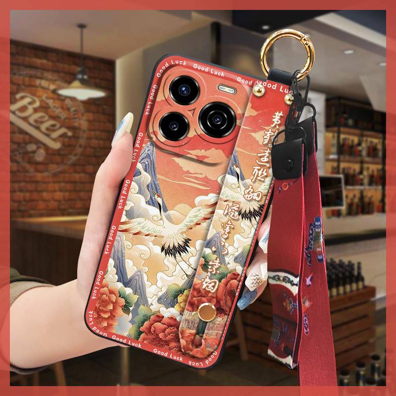 适用欧奇C65/Oukitel C65 Pro手机壳指环硅胶妈妈液态腕带中年