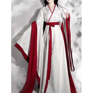 战国袍冬新年战袍 襦裙古风鞠婧祎同款 改良汉服女2024新款 成人古装