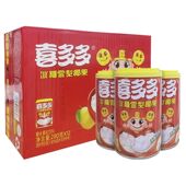 临期喜多多冰糖雪梨椰果王开罐即食夏天解暑280g罐头 12罐 6罐