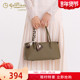 金利来真皮女包2026新款 优雅轻奢手提包时尚 百搭气质卡其色小包潮