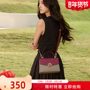 金利来正品女包2026年新款时尚单肩斜挎包手提包女质感女式包包潮