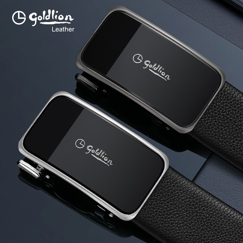 金利来男士皮带真皮正品自动腰带新款高档休闲牛皮商务品牌裤带潮