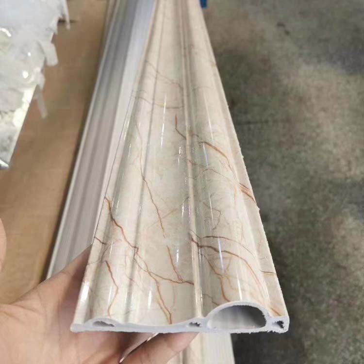 pvc装饰线条欧式背景墙边框线条 仿大理石门套线条窗套边框15cm