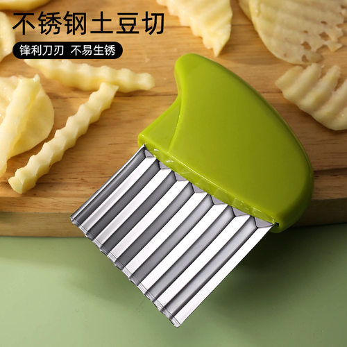 土豆波浪切片器家用神刀具狼牙