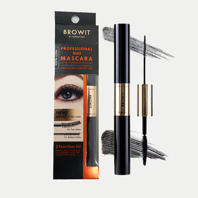 泰国凯婷娃娃browit双头睫毛膏极细防水不晕染浓密增长卷翘4g+4g