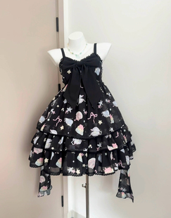 【二团定金预约】兔崽原创甜心小贝jsk/op 夏日海边lolita 连衣裙