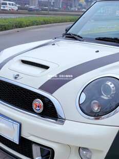 拉花贴膜防水 适用于宝马mini迷你R55S机盖车贴汉普顿clubman改装