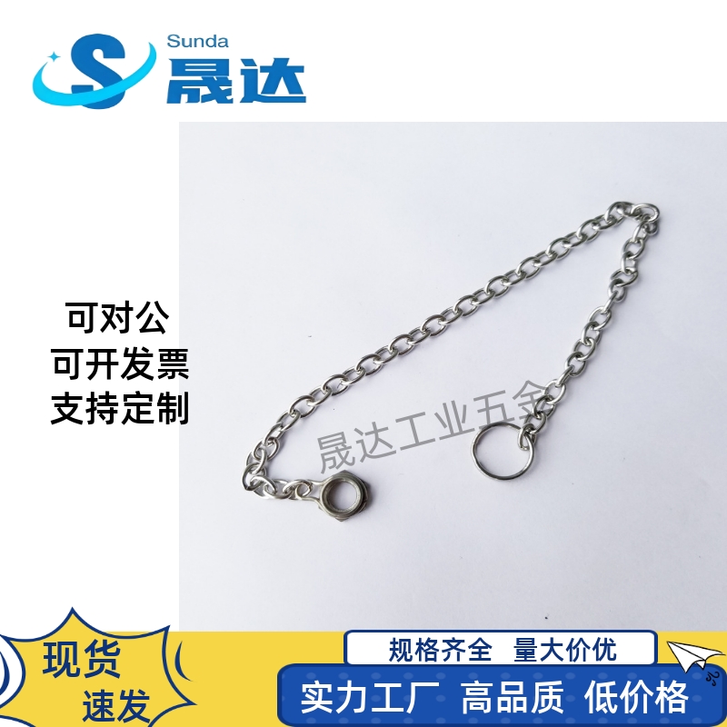 304不锈钢防脱落链条DPCH3/4/5/6/8/10-150/250/350