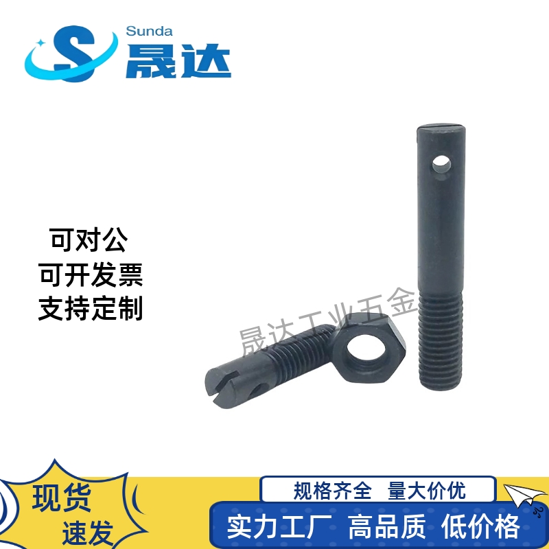 直杆型一字半牙拉伸弹簧