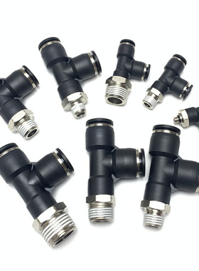 英制插管螺纹侧三通 PST1/4-01,1/4-02,3/8-02, PST(PD)螺纹三通