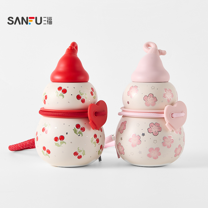 初和葫芦系列不锈钢杯保温杯450ML 创意时尚水杯848774