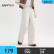宽松阔腿裤 春季 脚版 型好看裤 518387 三福直筒牛仔裤 子女装 2026新款