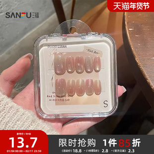 洛丽莲娜短梯华丽手工穿戴甲美甲贴 842173