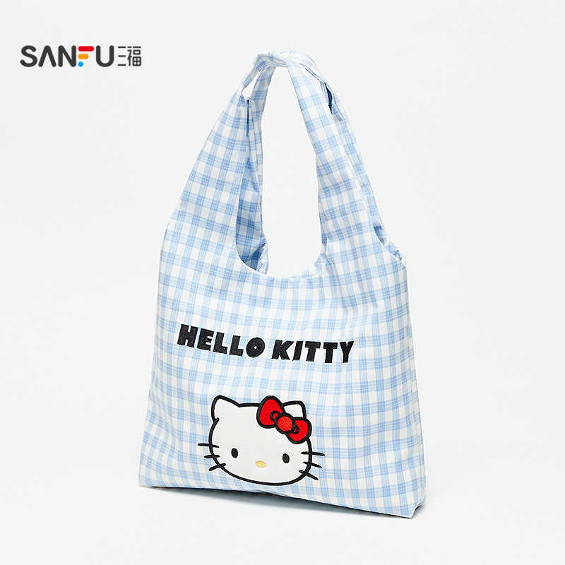三福hellokitty包三丽鸥手提袋时尚可爱帆布包2025新款包包841500