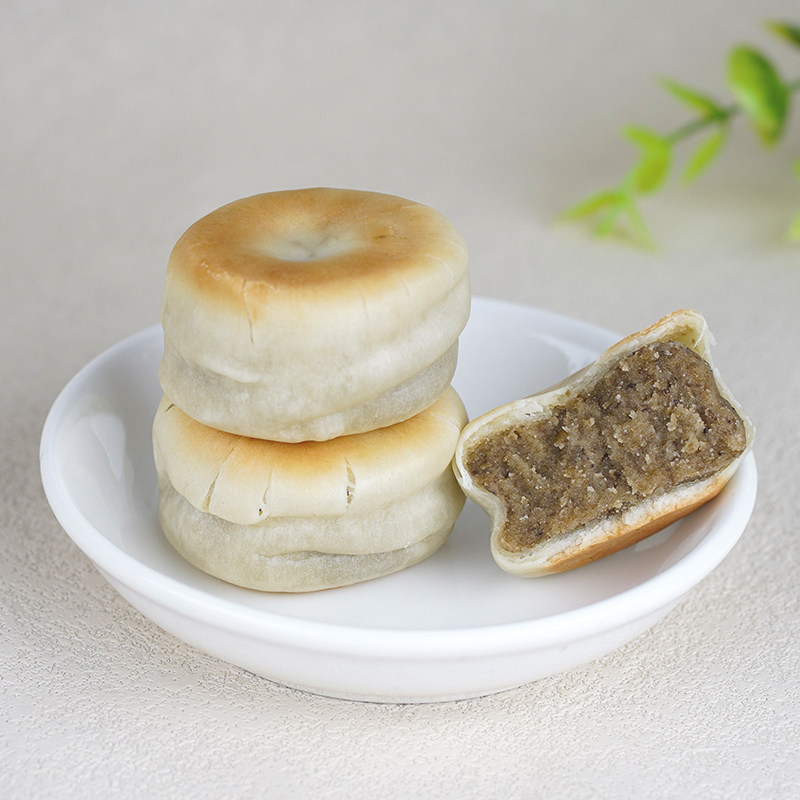 福建特产闽南泉州手工传统正宗绿豆酥冰皮绿豆饼糕点心老式小零食