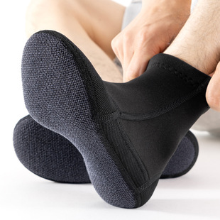 防刮擦防滑耐磨3MM凯夫拉潜水袜男女浮潜冲浪沙滩袜鞋游泳保暖