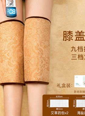 电加热理疗护膝盖关节热敷海盐袋疼痛保暖老寒腿部发热艾灸包膝盖