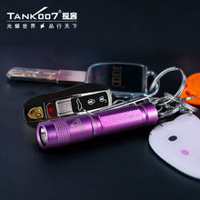 TANK007探客紫外线手电筒365nm文物珠宝玉石琥珀鉴定紫光灯3w防水