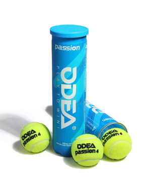 Odear欧帝尔网球Passion蓝罐有压耐打练习训练比赛网球专用