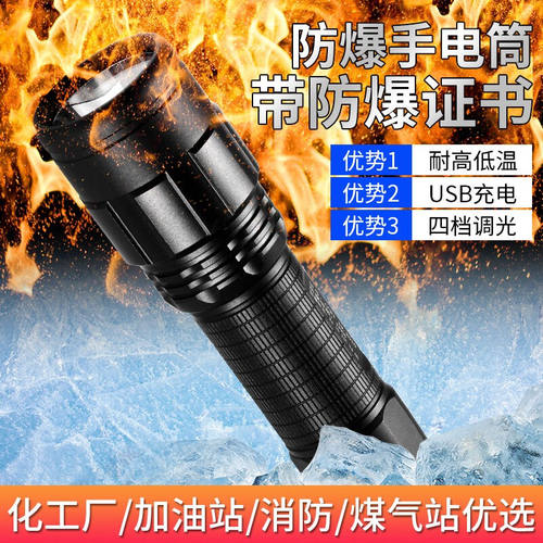 RAY-BOW锐豹工业防爆强光手电筒迷你化工加油站库房煤矿巡逻救援