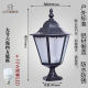 柱头灯户外防水庭院灯别墅门柱灯大门灯室外景观墙头灯欧式 围墙灯