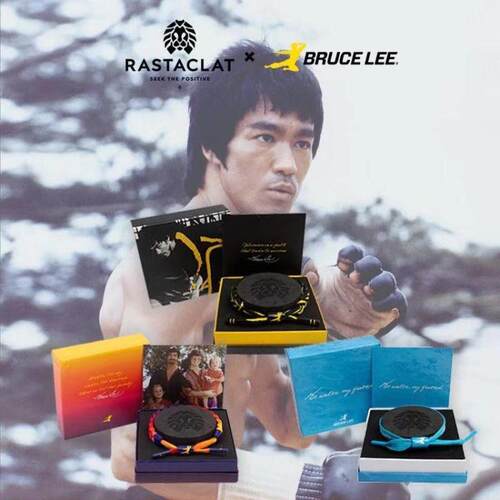 美国进口RASTACLAT官方授权李小龙Bruce Lee2020经典单环鞋带手链