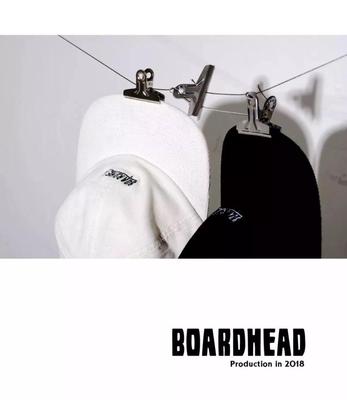 原创风男女款黑白平沿帽