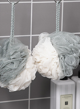 日本komeki沐浴露起泡网泡泡澡花搓澡球洗澡球浴花沐浴球不易散