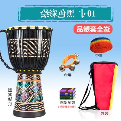 少儿演奏打击兴趣手拍鼓丽江民谣女孩山羊皮初学文化非洲鼓音色