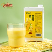 德馨黄金玉米乳1L谷物饮料饮品店早餐热饮玉米汁商用饮料浓缩汁