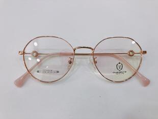 实体店专柜 希伯莱眼镜架 希伯莱钛时尚超轻眼镜架 T-15190