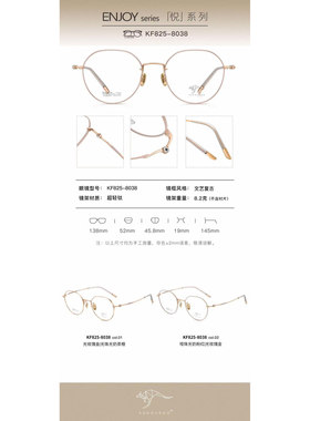 袋鼠变脸套镜眼镜架 KANGAROO/合金带偏光夜视夹片镜框KF825-8038