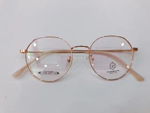 实体店专柜 希伯莱眼镜架 希伯莱钛时尚超轻眼镜架 T-15200