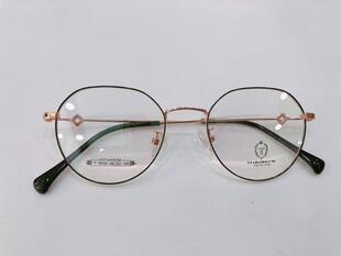 实体店专柜 希伯莱眼镜架 希伯莱钛时尚超轻眼镜架 T-15193