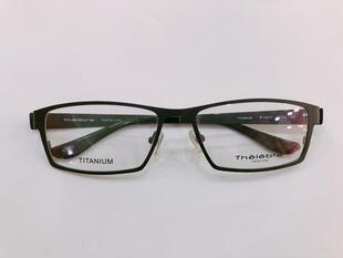 实体店专柜 希伯莱眼镜架 希伯莱钛板眼镜架 T-14035