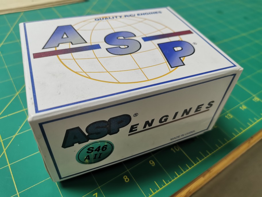 ASP三叶46二代两冲程甲醇发动机